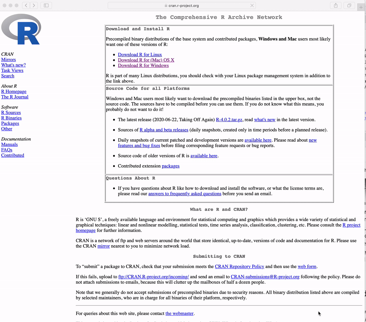 r for mac download